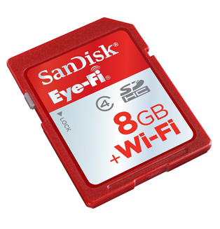 Tarjetas de memoria SanDisk Eye-Fi