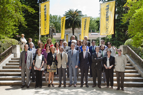 Autoridades en la inauguración oficial de PhotoEspaña 2013