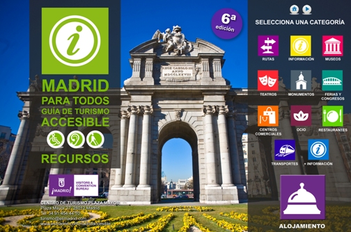 Guía de turismo accesible en Madrid