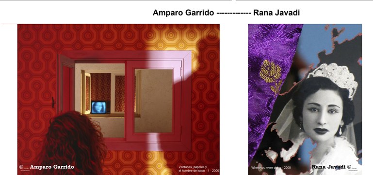 Miradas Paralelas: Amparo Garrido y Rana Javadi