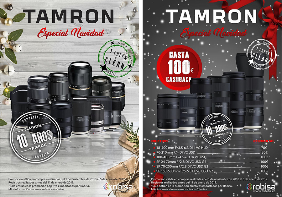 Gran campaña de Navidad de Tamron & Robisa