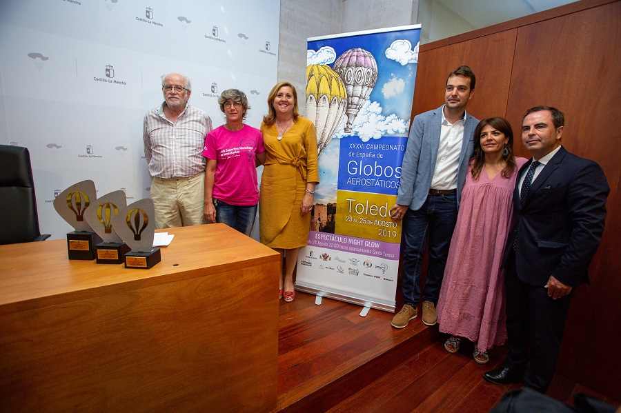 Presentación del 36 Campeonato de España de Globos Aerostáticos que se celebra en Toledo