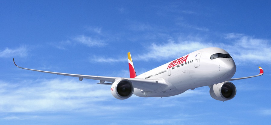 Iberia recibirá cuatro Airbus A350 adicionales hasta 2023