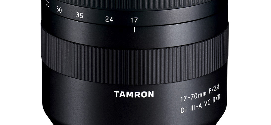 Tamron anuncia el 17-70mm F/2.8 Di III-A VC RXD (Modelo B070)