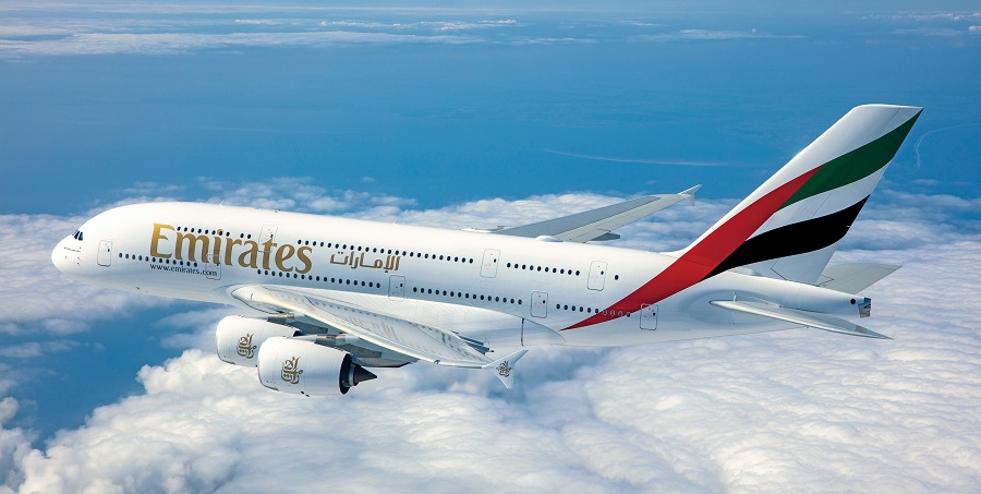Emirates introduce el A380 en Guangzhou