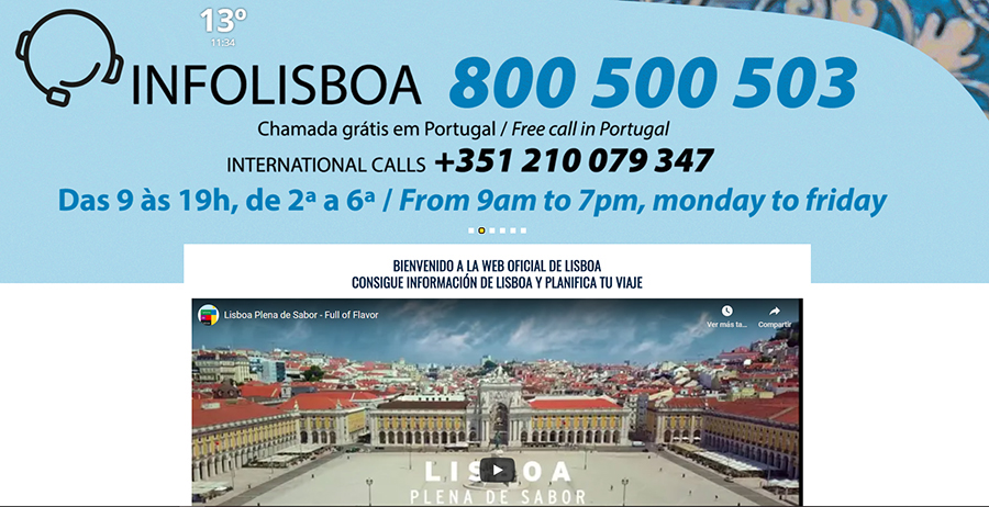 Lisboa refuerza sus canales de comunicación con sus visitantes con el lanzamiento de INFOLISBOA