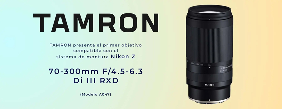 Primer objetivo de TAMRON compatible con el sistema de montura Z de Nikon