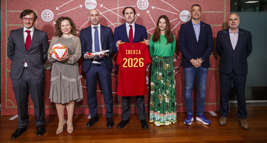 Iberia llevará a la Selección de fútbol masculina al Mundial de Catar