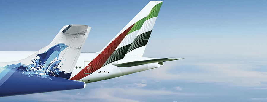 Emirates y Maldivian establecen una asociación interlínea