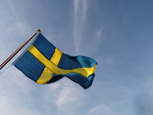 bandera de Suecia