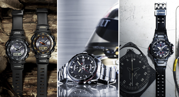 Casio relojes, Foto-viajes