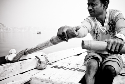 Foto de Harry Fisch. El otro lado de Benarés, Fuji X-100