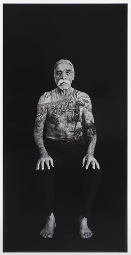 Bahram (Villanos). De la serie El libro de reyes. 2012 Cortesía del artista y Gladstone Gallery, New York and Brussels © Shirin Neshat