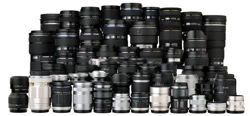 Olympus OM-D E-M1: Familia de lentes compatibles con la cámara de M. ZUIKO DIGITAL ED 