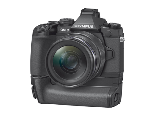Olympus OM-D E-M1: Con empuñadura HLD-7