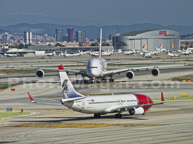 AIrbus A380 en Barcelona