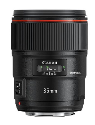 Canon presenta el EF 35 mm f/1,4L II USM