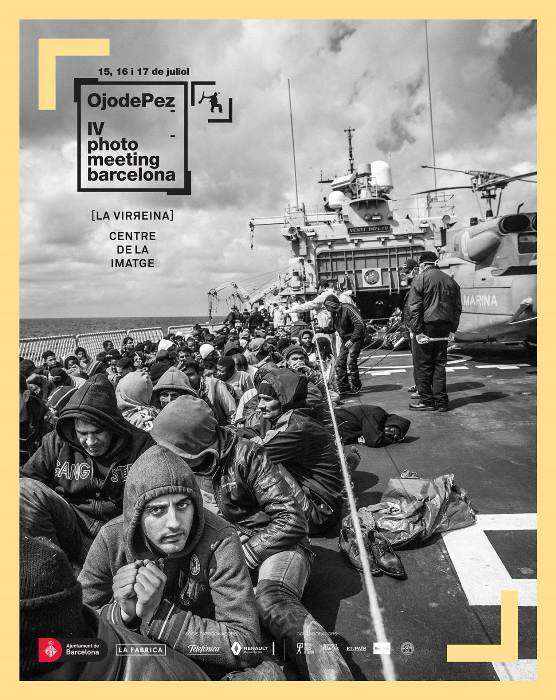 Cartel de la V edicion de OjodePez PHotoMeeting Barcelona