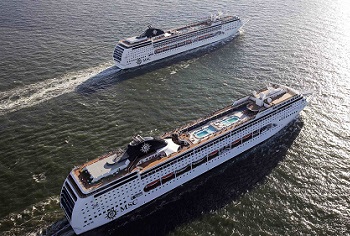 Travesías que recorren continentes con MSC Grand Voyages