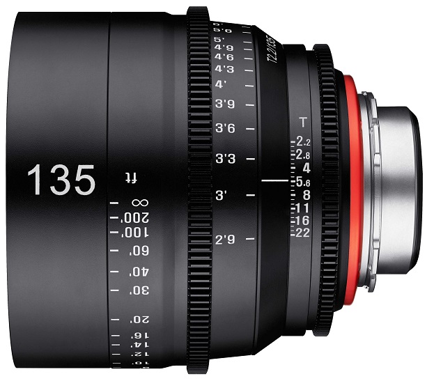 Nuevo Samyang XEEN 135 mm T2.2