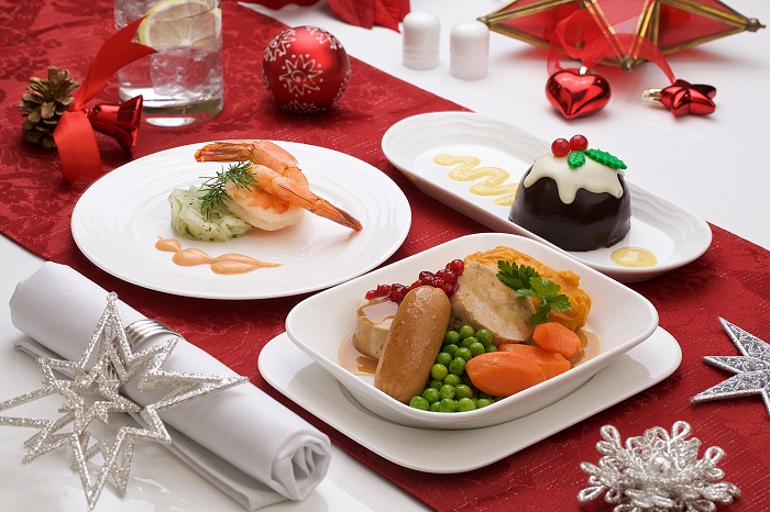 Emirates trae la Navidad a bordo