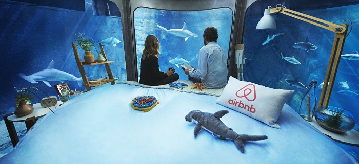 Una noche entre tiburones en el Acuario de Paris