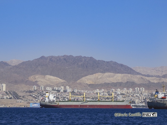 Aqaba la playa de Jordania