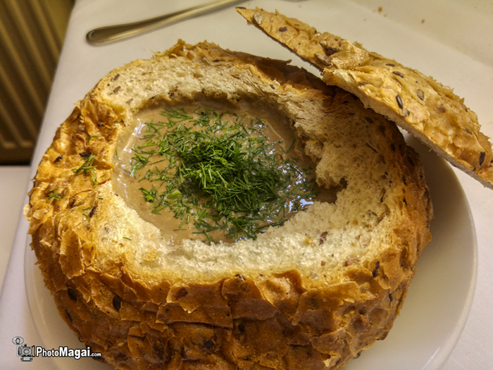 Sopa grzybowa (de setas) 