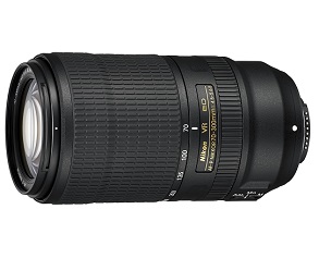 Nuevo teleobjetivo Zoom NIKKOR AF-P de 70-300 mm con ED VR