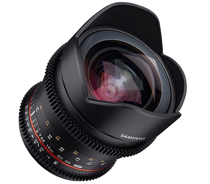 Nuevo objetivo vídeo/ cine V-DSLR 16mm T2.6