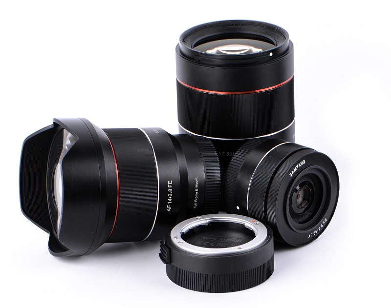 Samyang anuncia el AF 35mm F1.4 FE y la Lens Station