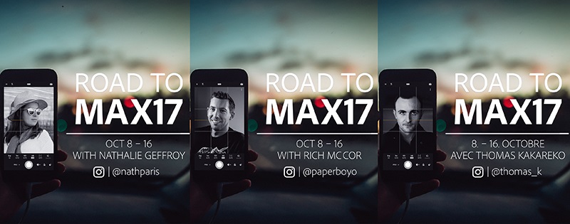 Un viaje por carretera, tres perspectivas: Adobe pide a tres artistas que desafíen a la percepción en el #RoadtoMax17