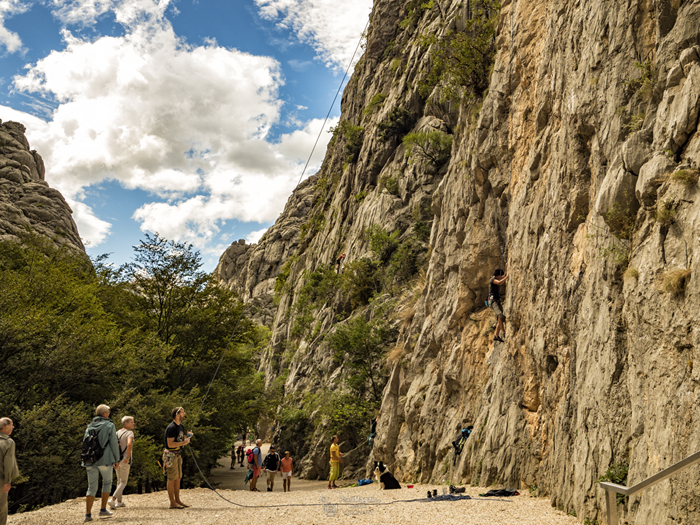 PN de Paklenica, el Paraíso de los escaladores en Croacia