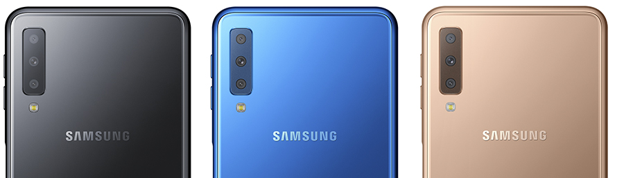 Nuevo Samsung Galaxy A7 con 3 cámaras
