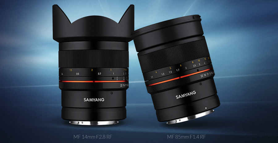Primeros objetivos SAMYANG para Canon RF