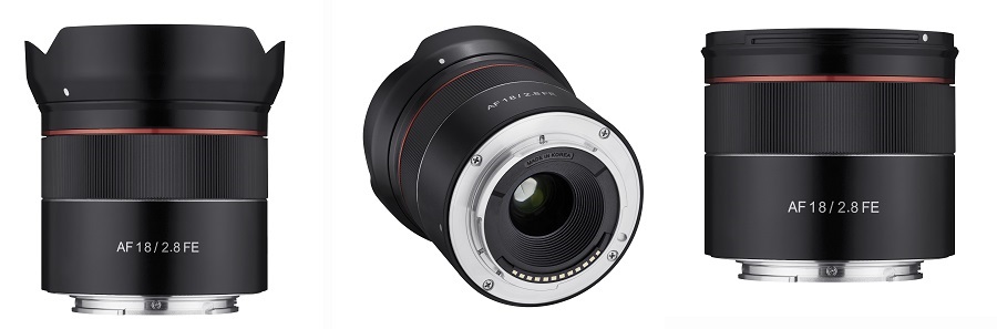 Nuevo objetivo autofoco SAMYANG: AF 18mm F2.8 FE