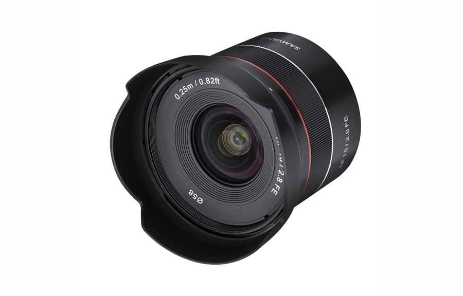 Nuevo objetivo autofoco SAMYANG: AF 18mm F2.8 FE