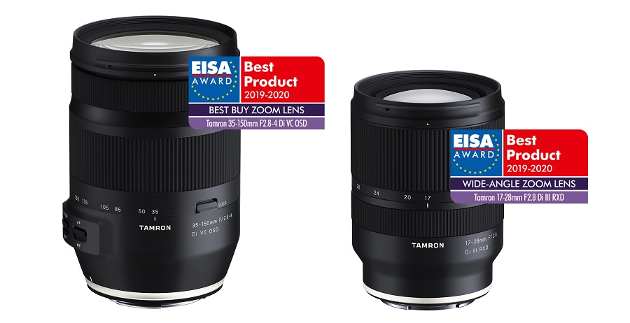 Tamron gana dos prestigiosos premios EISA 2019