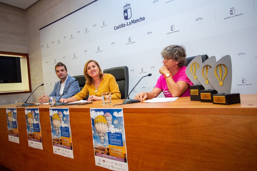 Presentación del 36 Campeonato de España de Globos Aerostáticos que se celebra en Toledo