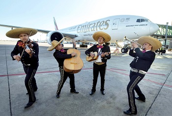 Emirates conecta Barcelona y Ciudad de México