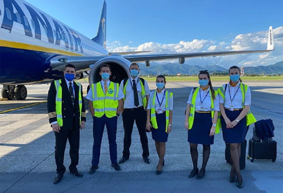 Nuevas medidas de seguridad y aumenta el número de vuelos a partir del 1 de julio en Ryanair