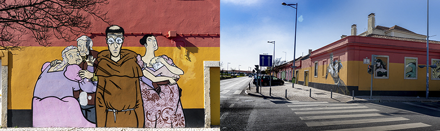 Ruta de Arte Urbano al aire libre en Lisboa