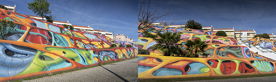Ruta de Arte Urbano al aire libre en Lisboa