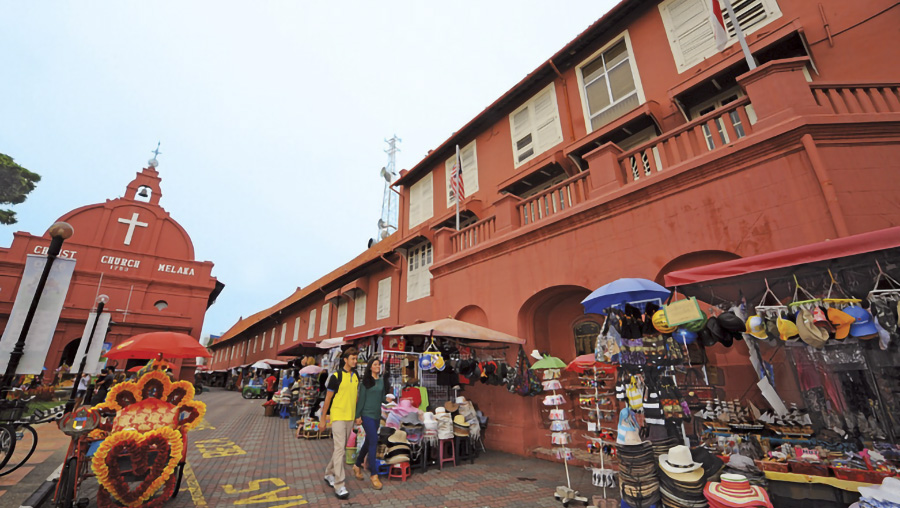 Una postal de Malacca