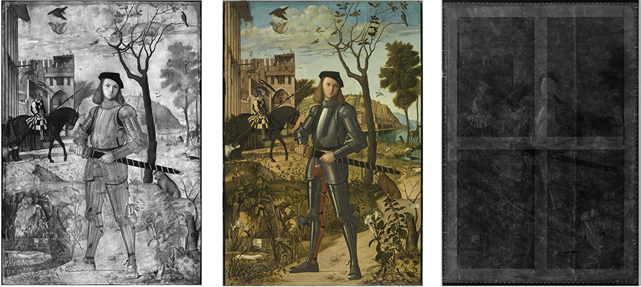 En directo la restauración del ‘Joven caballero en un paisaje’ en el Museo Thyssen-Bornemisza