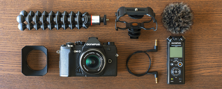 Olympus lanza al mercado el objetivo ED 12-45mm F4 PRO y un kit de creación de contenido de vídeo