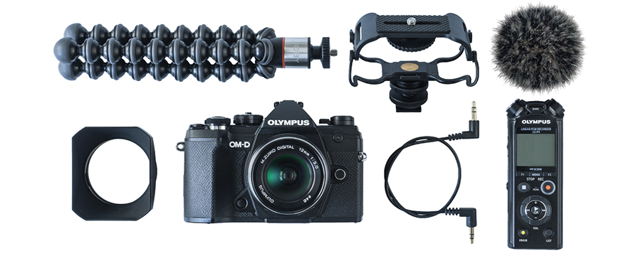 Olympus lanza al mercado el objetivo ED 12-45mm F4 PRO y un kit de creación de contenido de vídeo