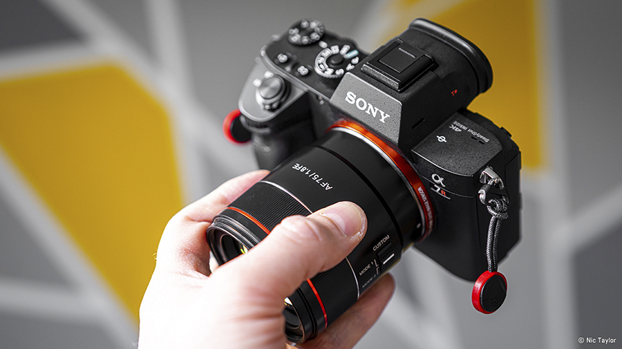  Nuevo SAMYANG AF 75mm F1.8 FE 'Tiny but Absolute' Objetivo de retratos para cámaras Sony E full frame Mirrorless