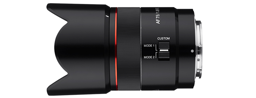  Nuevo SAMYANG AF 75mm F1.8 FE 'Tiny but Absolute' Objetivo de retratos para cámaras Sony E full frame Mirrorless