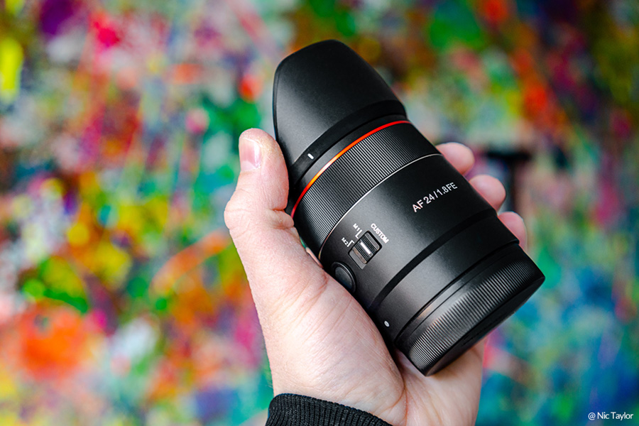 Samyang anuncia el AF 24mm F1.8 FE optimizado para Astrofotografía